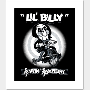 Lil' Billy the Puppet - Creepy Cute Vintage Cartoon Horror - Rubberhose Posters and Art